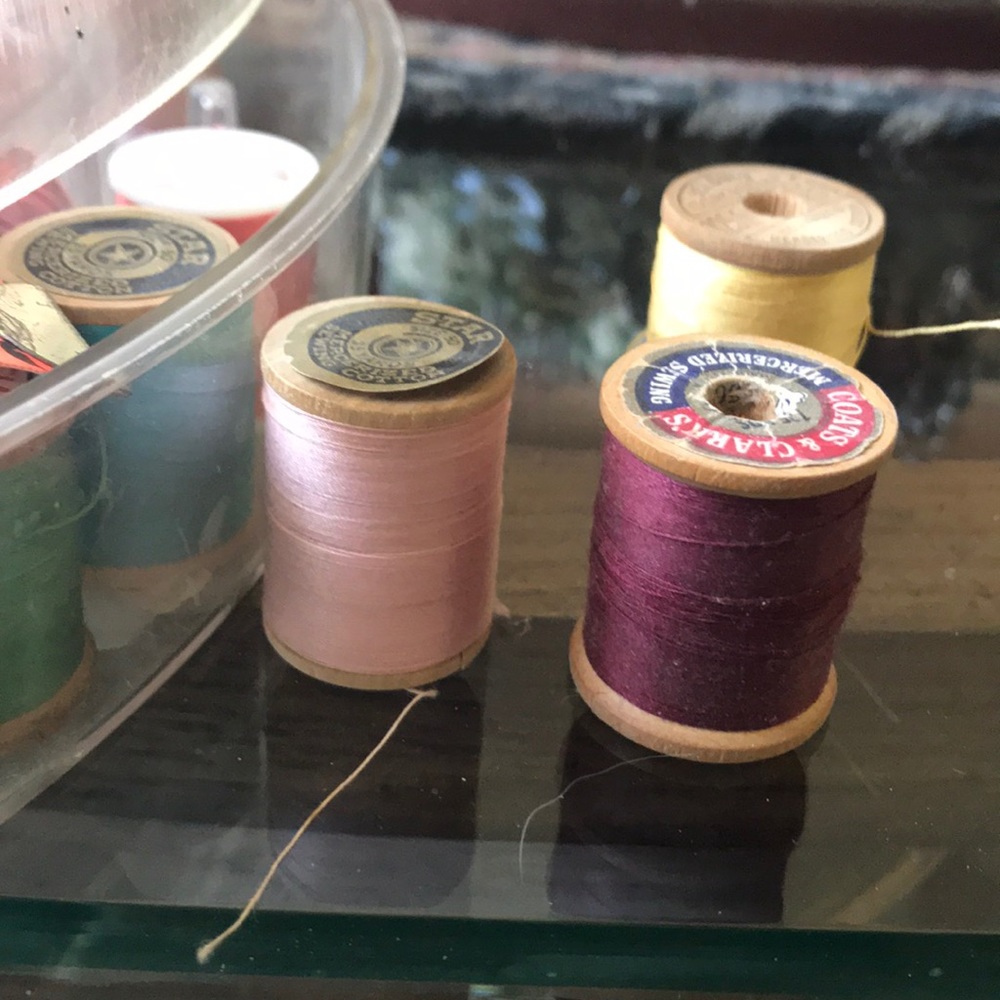 Vintage Wood Spools from 1930’s